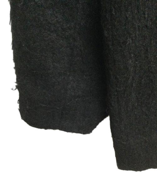 Discoat（ディスコート）Discoat (ディスコート) シャギーミドルコート ブラック サイズ:Freeの古着・服飾アイテム