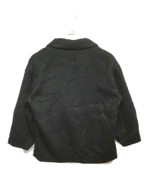 Discoat（ディスコート）Discoat (ディスコート) シャギーミドルコート ブラック サイズ:Freeの古着・服飾アイテム