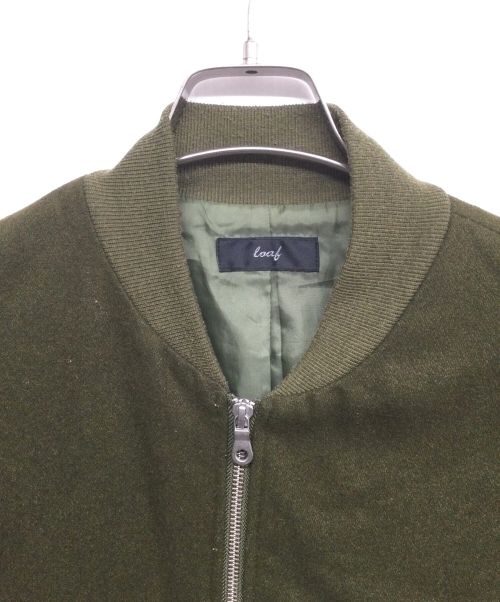 loaf（ローフ）loaf (ローフ) レイヤードジップブルゾン カーキ サイズ:ONEの古着・服飾アイテム