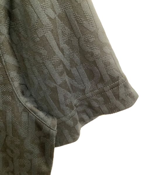 St ANDREWS（セントアンドリュース）St ANDREWS (セントアンドリュース) スクエアロゴポロシャツ ブラック サイズ:Lの古着・服飾アイテム