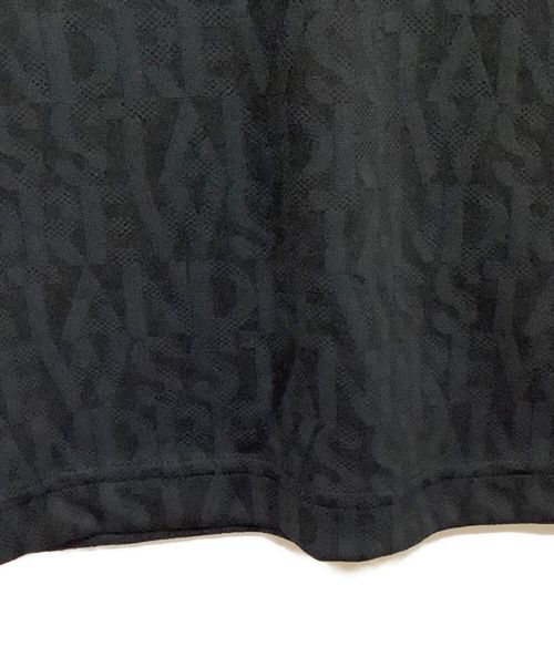 St ANDREWS（セントアンドリュース）St ANDREWS (セントアンドリュース) スクエアロゴポロシャツ ブラック サイズ:Lの古着・服飾アイテム