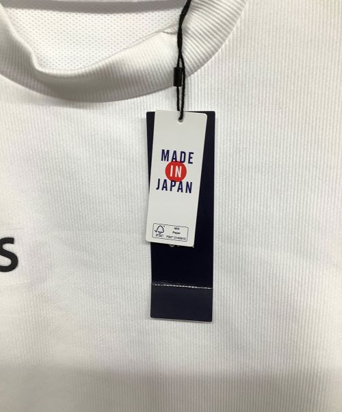 PEARLY GATES（パーリーゲイツ）PEARLY GATES (パーリーゲイツ) クルーネックスウェット ホワイト サイズ:1 未使用品の古着・服飾アイテム