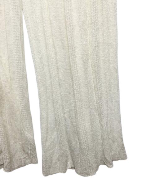 eimy istoire（エイミーイストワール）eimy istoire (エイミーイストワール) レースロングパンツ ホワイト アイボリー サイズ:Free 未使用品の古着・服飾アイテム