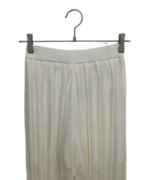 eimy istoire（エイミーイストワール）eimy istoire (エイミーイストワール) レースロングパンツ ホワイト アイボリー サイズ:Free 未使用品の古着・服飾アイテム