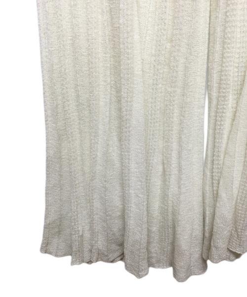 eimy istoire（エイミーイストワール）eimy istoire (エイミーイストワール) レースロングパンツ ホワイト アイボリー サイズ:Free 未使用品の古着・服飾アイテム