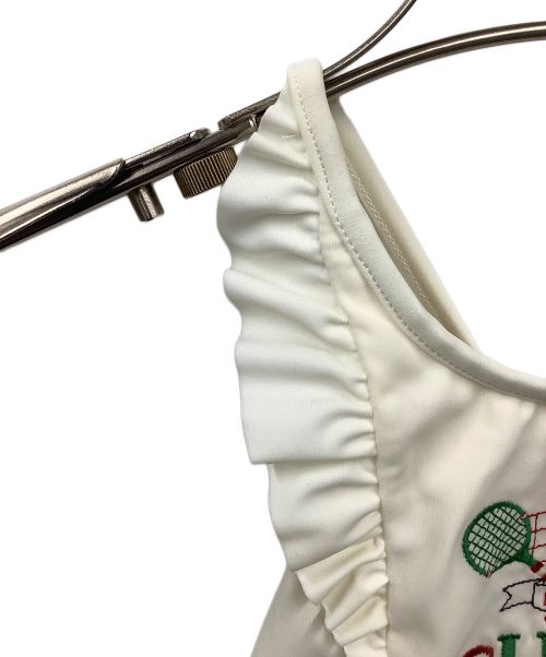 GUCCI（グッチ）GUCCI (グッチ) ロゴ水着 ホワイト サイズ:3/6 未使用品の古着・服飾アイテム