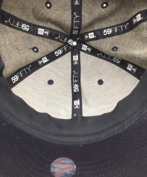 New Era（ニューエラ）New Era (ニューエラ) ニューヨークヤンキース　デニムキャップ インディゴ サイズ:60.6ｃｍの古着・服飾アイテム