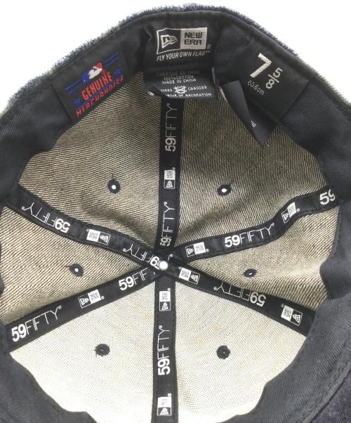 New Era（ニューエラ）New Era (ニューエラ) ニューヨークヤンキース　デニムキャップ インディゴ サイズ:60.6ｃｍの古着・服飾アイテム
