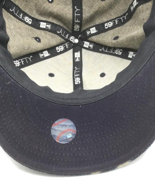 New Era（ニューエラ）New Era (ニューエラ) ニューヨークヤンキース　デニムキャップ インディゴ サイズ:60.6ｃｍの古着・服飾アイテム