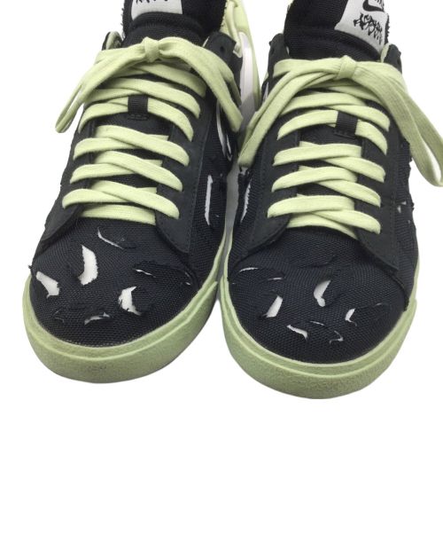 NIKE（ナイキ）NIKE (ナイキ) ACRONYM (アクロニウム) BLAZER LOW ブラック×ミント サイズ:27の古着・服飾アイテム