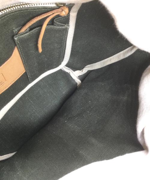 VALLON（ヴァロン）VALLON (ヴァロン) ジュストカンパーニュ グリーン×ブラウンの古着・服飾アイテム