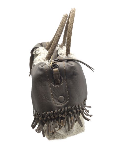 genten（ゲンテン）genten (ゲンテン) コペルト 2wayバッグ ブラウン×グレーの古着・服飾アイテム