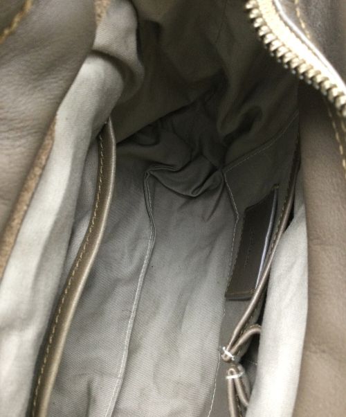 genten（ゲンテン）genten (ゲンテン) コペルト 2wayバッグ ブラウン×グレーの古着・服飾アイテム