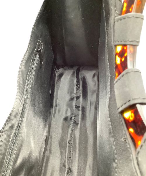 岡重（オカジュウ）岡重 (オカジュウ) ハンドルトートバッグ ブラックの古着・服飾アイテム