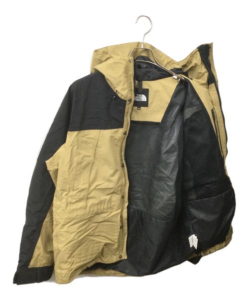 THE NORTH FACE（ザ ノース フェイス）THE NORTH FACE (ザ ノース フェイス) マウンテンライトジャケット カーキ×ブラック サイズ:Mの古着・服飾アイテム