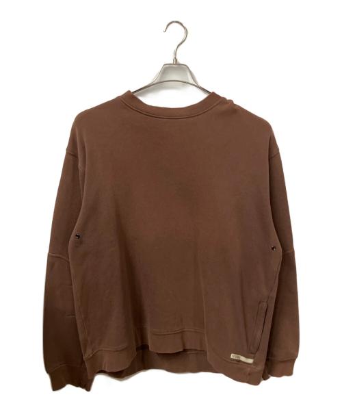 stussy（ステューシー）stussy (ステューシー) スウェット ブラウン ブラウン サイズ:Lの古着・服飾アイテム
