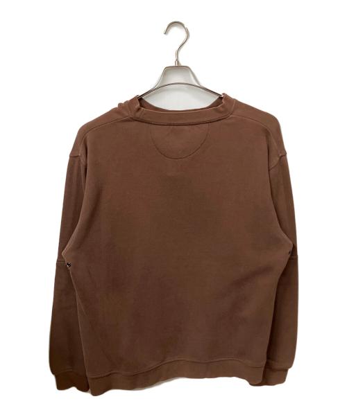 stussy（ステューシー）stussy (ステューシー) スウェット ブラウン ブラウン サイズ:Lの古着・服飾アイテム