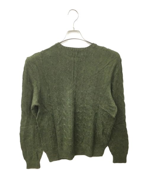 POLO RALPH LAUREN（ポロ・ラルフローレン）POLO RALPH LAUREN (ポロ・ラルフローレン) シルクニット　グリーン グリーン サイズ:Lの古着・服飾アイテム