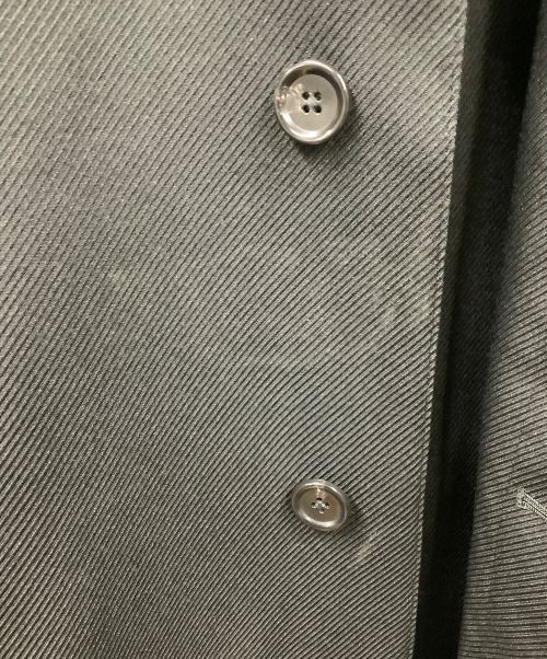 BEAMS HEART（ビームスハート）BEAMS HEART (ビームスハート) 撥水 カルゼ 2WAY スタンドカラー コート ブラック サイズ:Sの古着・服飾アイテム