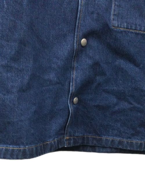 Calvin Klein Jeans（カルバンクラインジーンズ）Calvin Klein Jeans (カルバンクラインジーンズ) ボクシーデニムシャツ インディゴ サイズ:Lの古着・服飾アイテム