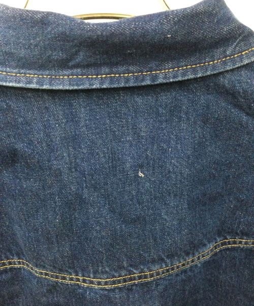 Calvin Klein Jeans（カルバンクラインジーンズ）Calvin Klein Jeans (カルバンクラインジーンズ) ボクシーデニムシャツ インディゴ サイズ:Lの古着・服飾アイテム