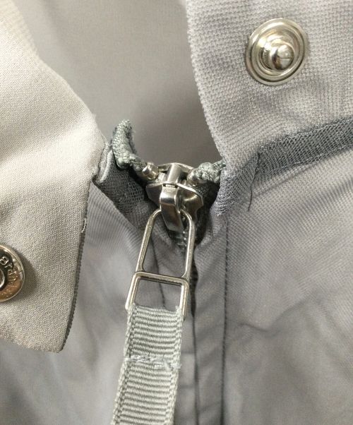 MARECHAL TERRE（マルシャルテル）MARECHAL TERRE (マルシャルテル) バックプリーツチュールブルゾン グレー サイズ:2の古着・服飾アイテム