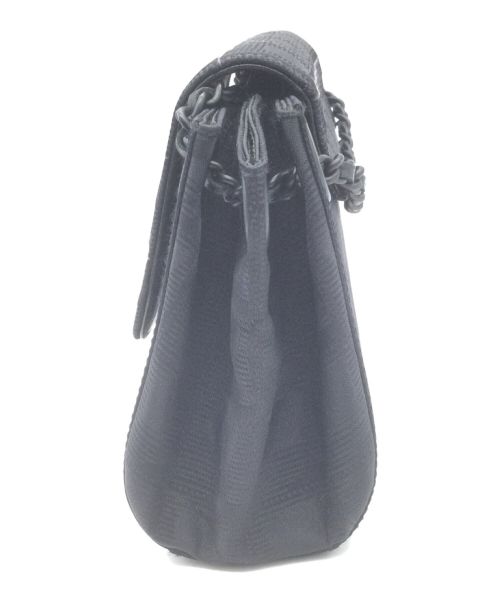 CHANEL（シャネル）CHANEL (シャネル) ニュートラベルラインチェーンショルダーバッグ ブラックの古着・服飾アイテム