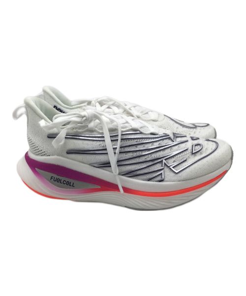 NEW BALANCE（ニューバランス）NEW BALANCE (ニューバランス) FuelCell SuperComp Elite V3 ホワイト サイズ:22の古着・服飾アイテム