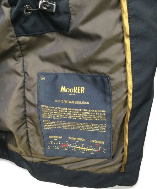 MOORER（ムーレー）MOORER (ムーレー) Nabucco-KM ダブルコート ブラック サイズ:Lの古着・服飾アイテム