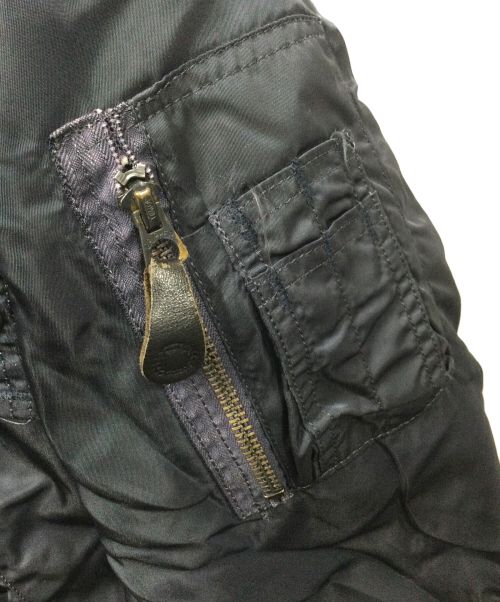 U.S.AIR FORCE（ユーエスエアフォース）U.S.AIR FORCE (ユーエスエアフォース) JACKET,FLYNG,INTERMEDIATE ネイビー サイズ:38の古着・服飾アイテム