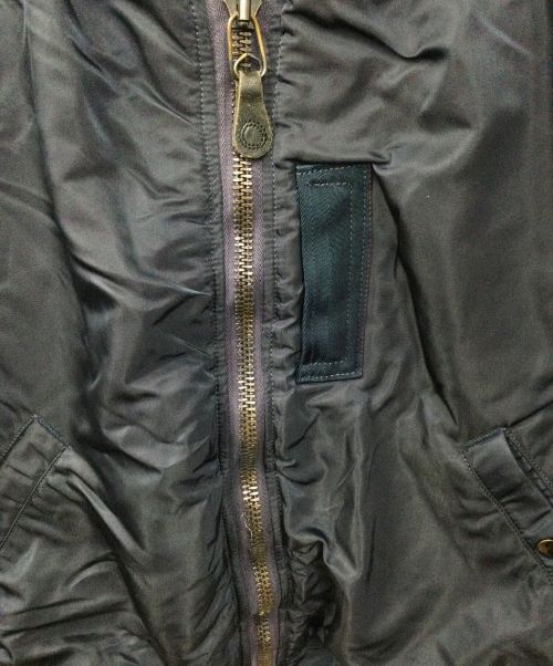 U.S.AIR FORCE（ユーエスエアフォース）U.S.AIR FORCE (ユーエスエアフォース) JACKET,FLYNG,INTERMEDIATE ネイビー サイズ:38の古着・服飾アイテム