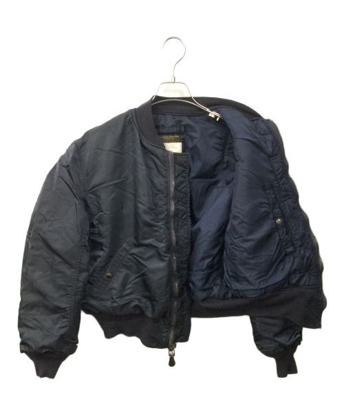 U.S.AIR FORCE（ユーエスエアフォース）U.S.AIR FORCE (ユーエスエアフォース) JACKET,FLYNG,INTERMEDIATE ネイビー サイズ:38の古着・服飾アイテム