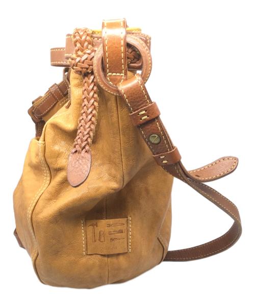 genten（ゲンテン）genten (ゲンテン) 2WAYワンショルダーバッグ ブラウンの古着・服飾アイテム