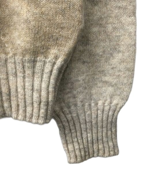 Cristiano Fissore（クリスチアーノ フィッソーネ）Cristiano Fissore (クリスチアーノ フィッソーネ) ニット ベージュ ベージュ サイズ:50の古着・服飾アイテム