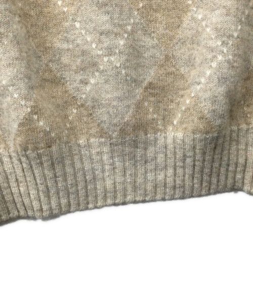 Cristiano Fissore（クリスチアーノ フィッソーネ）Cristiano Fissore (クリスチアーノ フィッソーネ) ニット ベージュ ベージュ サイズ:50の古着・服飾アイテム