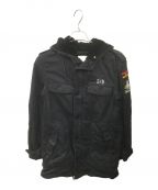 Hysteric Glamourヒステリックグラマー）の古着「ライナー付モッズコート ブラック」｜ブラック