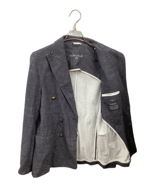 CIRCOLO 1901（チルコロ1901）CIRCOLO 1901 (チルコロ1901) シングルジャケット グレー グレー サイズ:48の古着・服飾アイテム