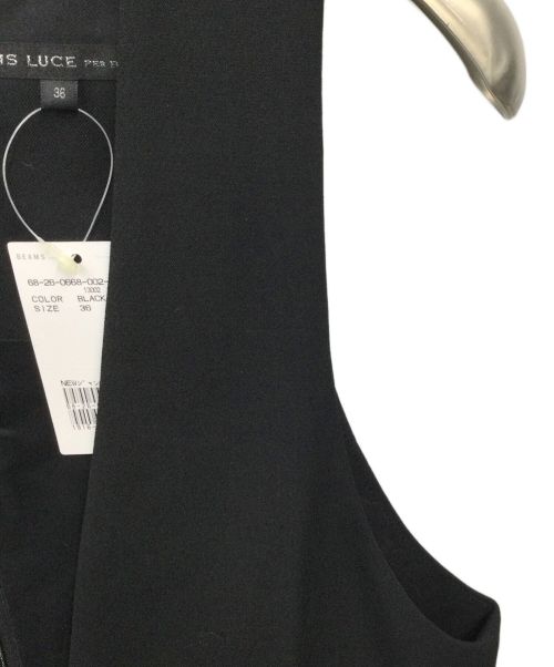LAPIS LUCE PER BEAMS（ラピスルーチェパービームス）LAPIS LUCE PER BEAMS (ラピスルーチェパービームス) NEWジャンパーSK ブラック サイズ:M 未使用品の古着・服飾アイテム