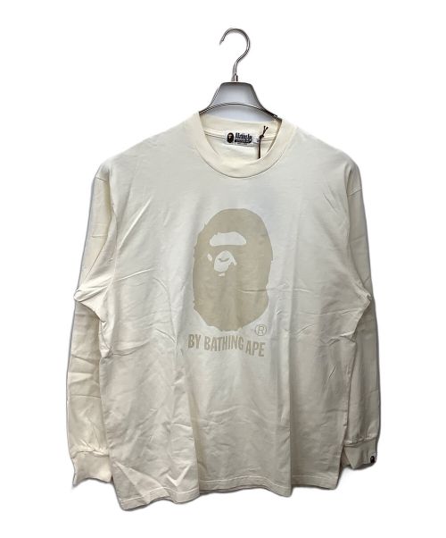A BATHING APE（ア ベイシング エイプ）A BATHING APE (アベイシングエイプ) ガーメントダイTシャツ ベージュ サイズ:XL 未使用品の古着・服飾アイテム