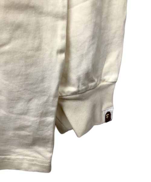 A BATHING APE（ア ベイシング エイプ）A BATHING APE (アベイシングエイプ) ガーメントダイTシャツ ベージュ サイズ:XL 未使用品の古着・服飾アイテム