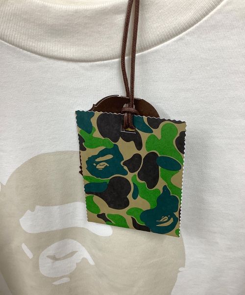 A BATHING APE（ア ベイシング エイプ）A BATHING APE (アベイシングエイプ) ガーメントダイTシャツ ベージュ サイズ:XL 未使用品の古着・服飾アイテム