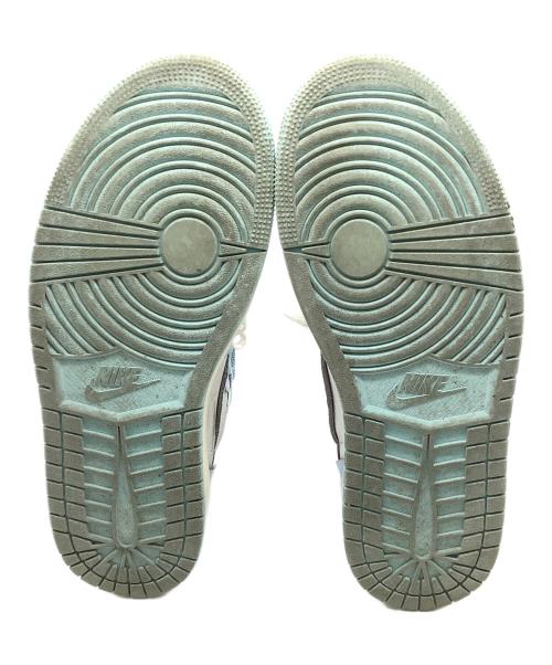 NIKE（ナイキ）NIKE (ナイキ)  エア ジョーダン 1 ハイ メソッド オブ メイク ハイドロゲンブルー ライトデュー ココナッツミルク セイル  マルチカラー サイズ:26.5の古着・服飾アイテム