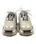 中古・古着 BALENCIAGA (バレンシアガ) TRIPLE S ベージュ サイズ:29：32000円