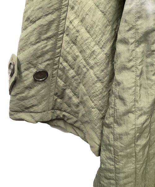 KENZO（ケンゾー）KENZO (ケンゾー) キルテッドトレンチコート ブロンズ オリーブ サイズ:Mの古着・服飾アイテム