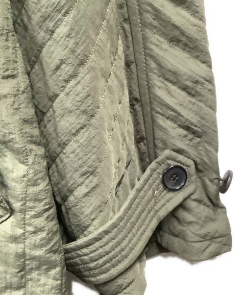 KENZO（ケンゾー）KENZO (ケンゾー) キルテッドトレンチコート ブロンズ オリーブ サイズ:Mの古着・服飾アイテム