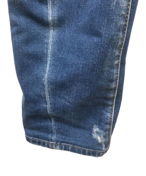 DSQUARED2（ディースクエアード）DSQUARED2 (ディースクエアード) Light Sandy Slash Wash Tidy Biker Jeans インディゴ サイズ:48の古着・服飾アイテム