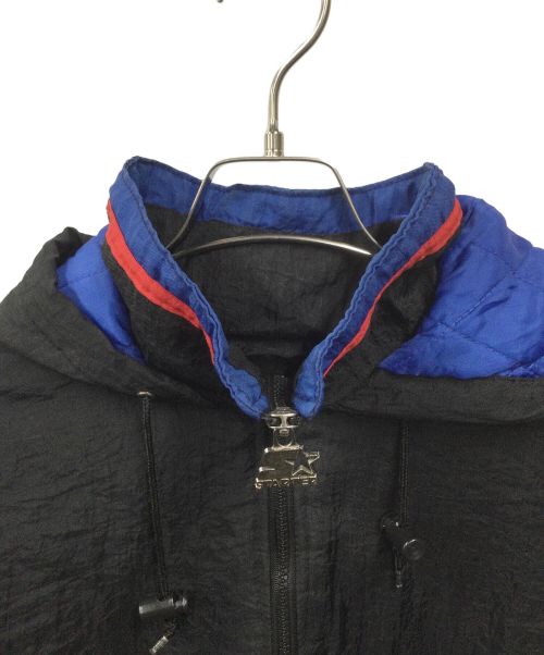 STARTER（スターター）STARTER (スターター) NFL (エヌエフエル) アノラックパーカー ブラック サイズ:Lの古着・服飾アイテム