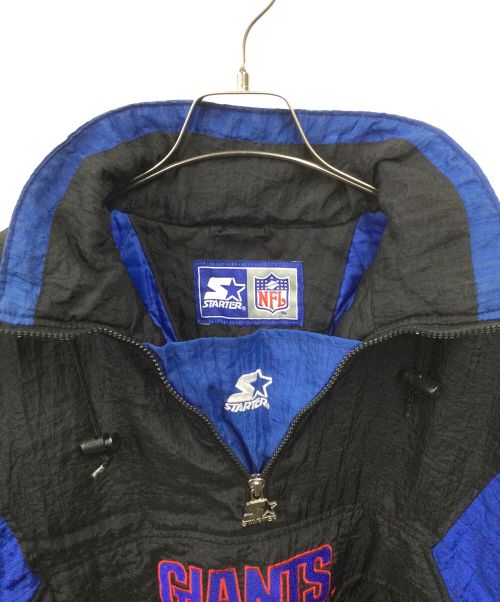 STARTER（スターター）STARTER (スターター) NFL (エヌエフエル) アノラックパーカー ブラック サイズ:Lの古着・服飾アイテム