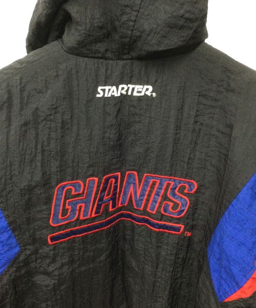 STARTER（スターター）STARTER (スターター) NFL (エヌエフエル) アノラックパーカー ブラック サイズ:Lの古着・服飾アイテム