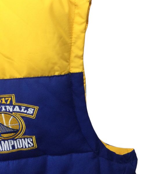 NBA（エヌビーエー）NBA (エヌビーエー) リバーシブルベスト ネイビー×イエロー ネイビー×イエロー サイズ:ＸＬの古着・服飾アイテム